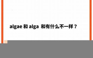 alga什么意思,alga发音,alga用法及例句,alga英文怎么读,alga(algae怎么读音发音)