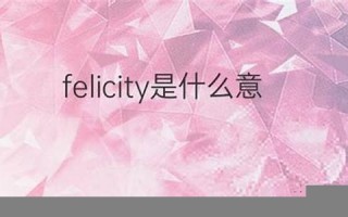 Felicity中文翻译,Felicity发音,Felicity用法及例句,Felicity是什么意思